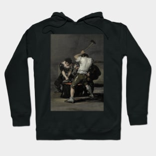 The Forge by Francisco Goya Hoodie